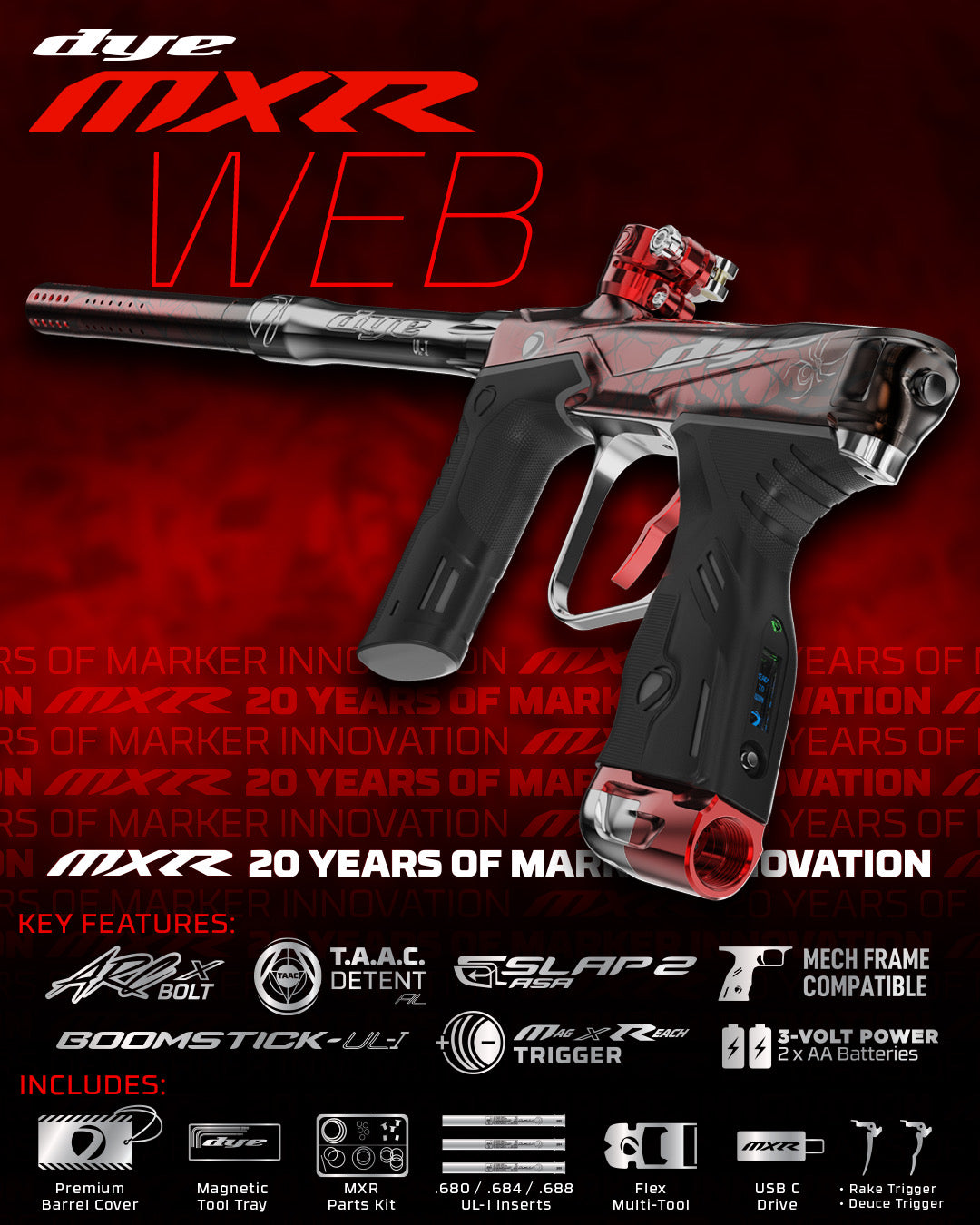 MXR PGA Branded Web - Limited Edition