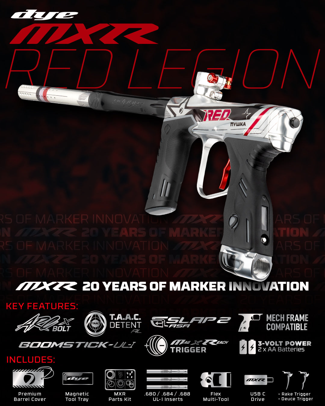 DYE MXR PGA RL LE - POLISH