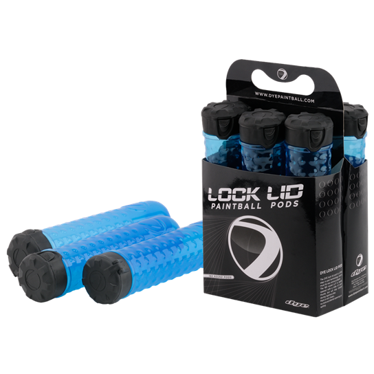 DYE Lock Lid Pods 6pk - Cyan
