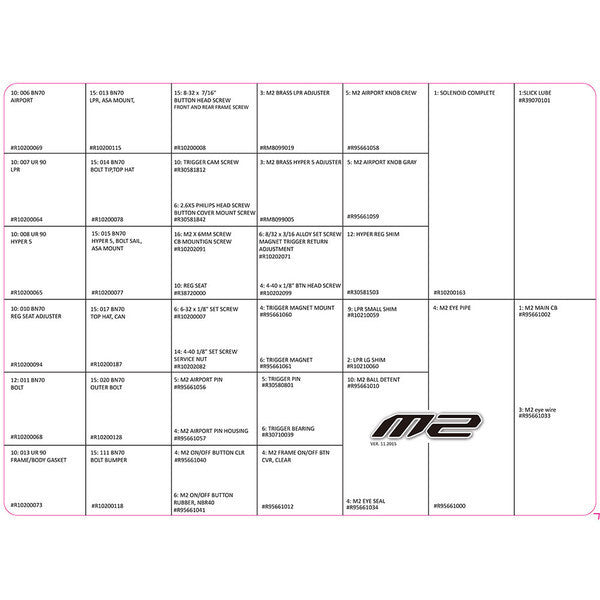 Repair Kit - M2 Complete