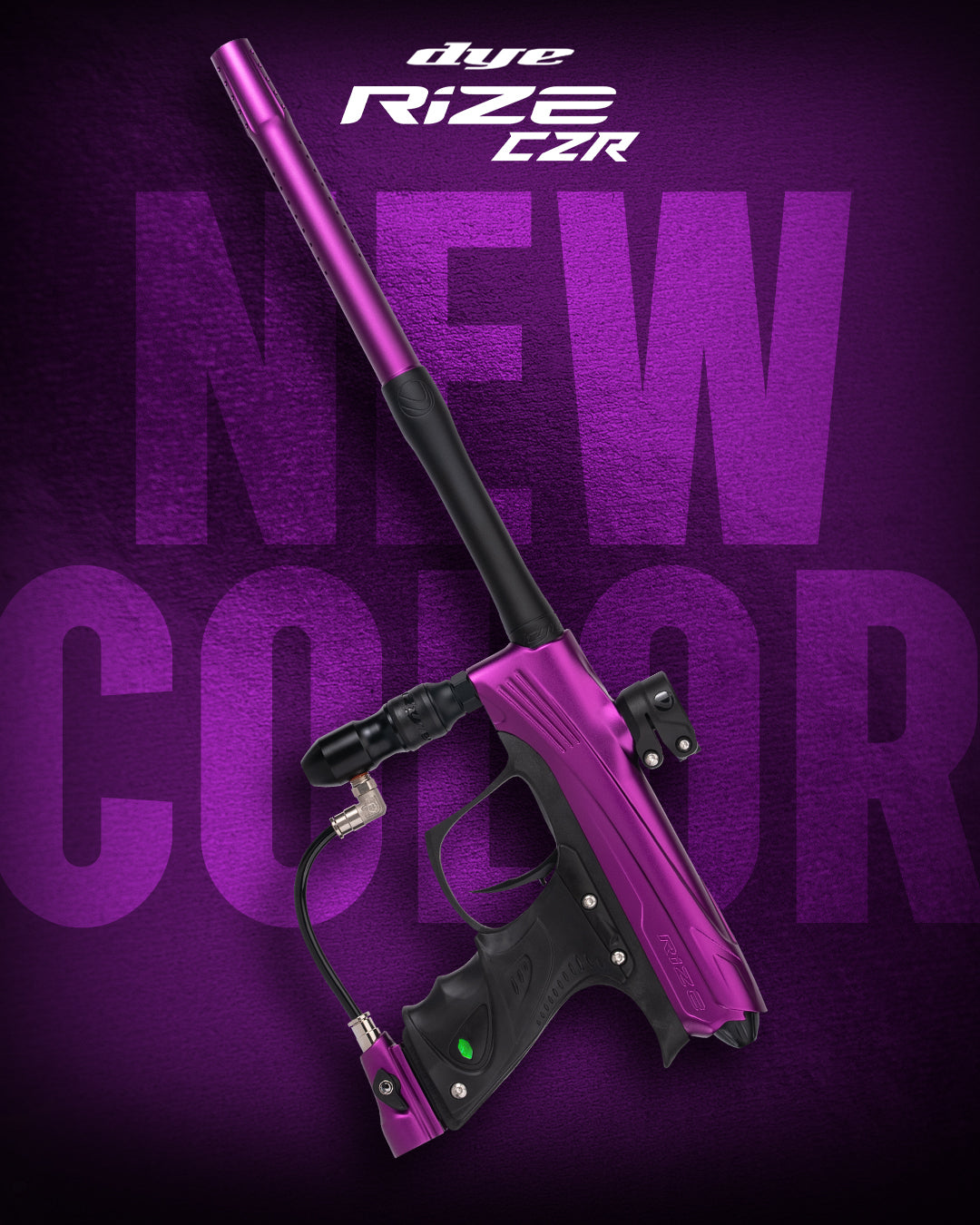 DYE Rize CZR - Purple/Black - NEW! Shipping Now! – DYE Paintball Malaysia