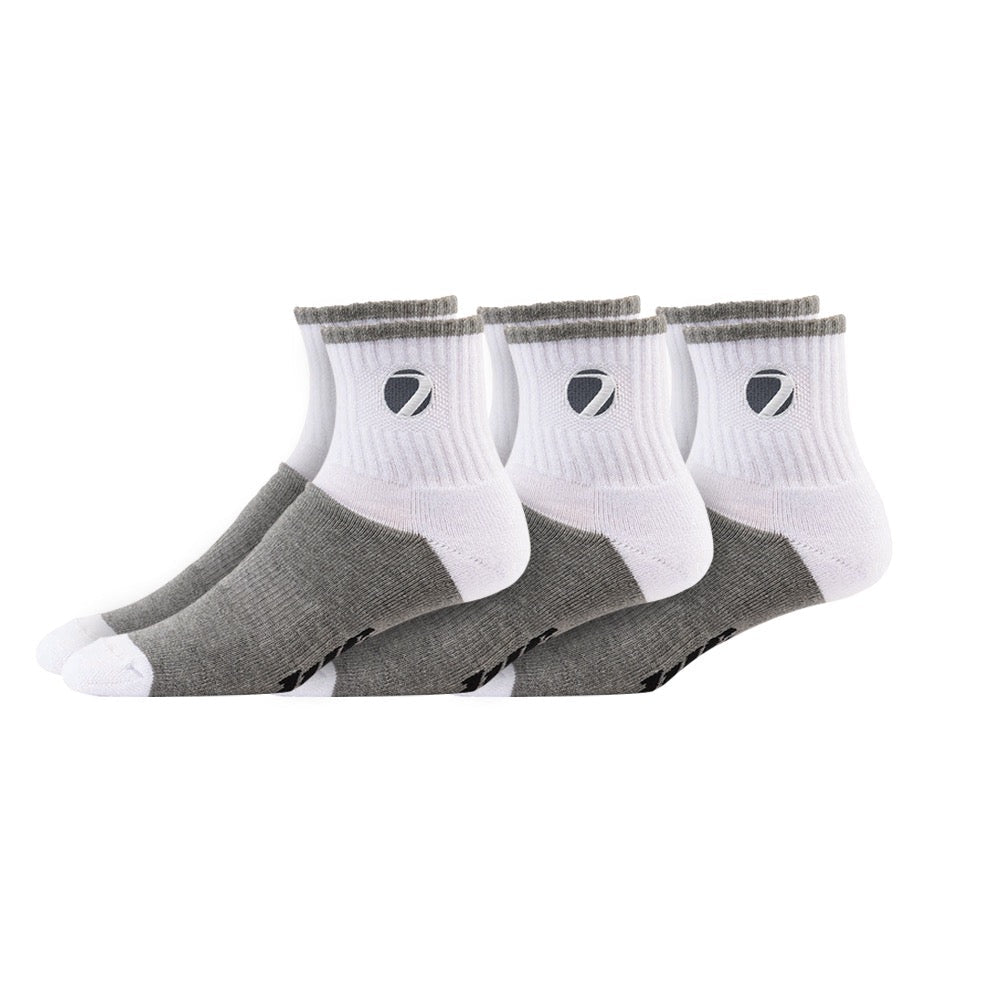 Sock Sport wht/gry L/XL