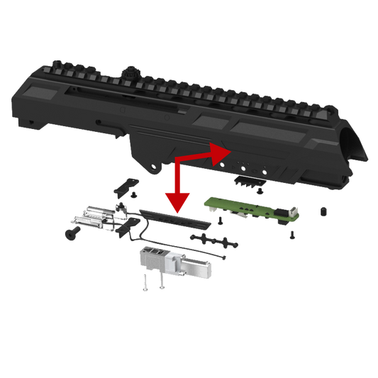 DAM Side Body Logo Plate - Olive Drab (Pair, Left & Right)